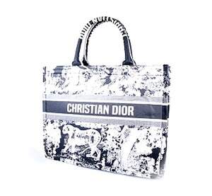 Жіноча сумка з клатчем кольору White&Grey, репліка Christian Dior